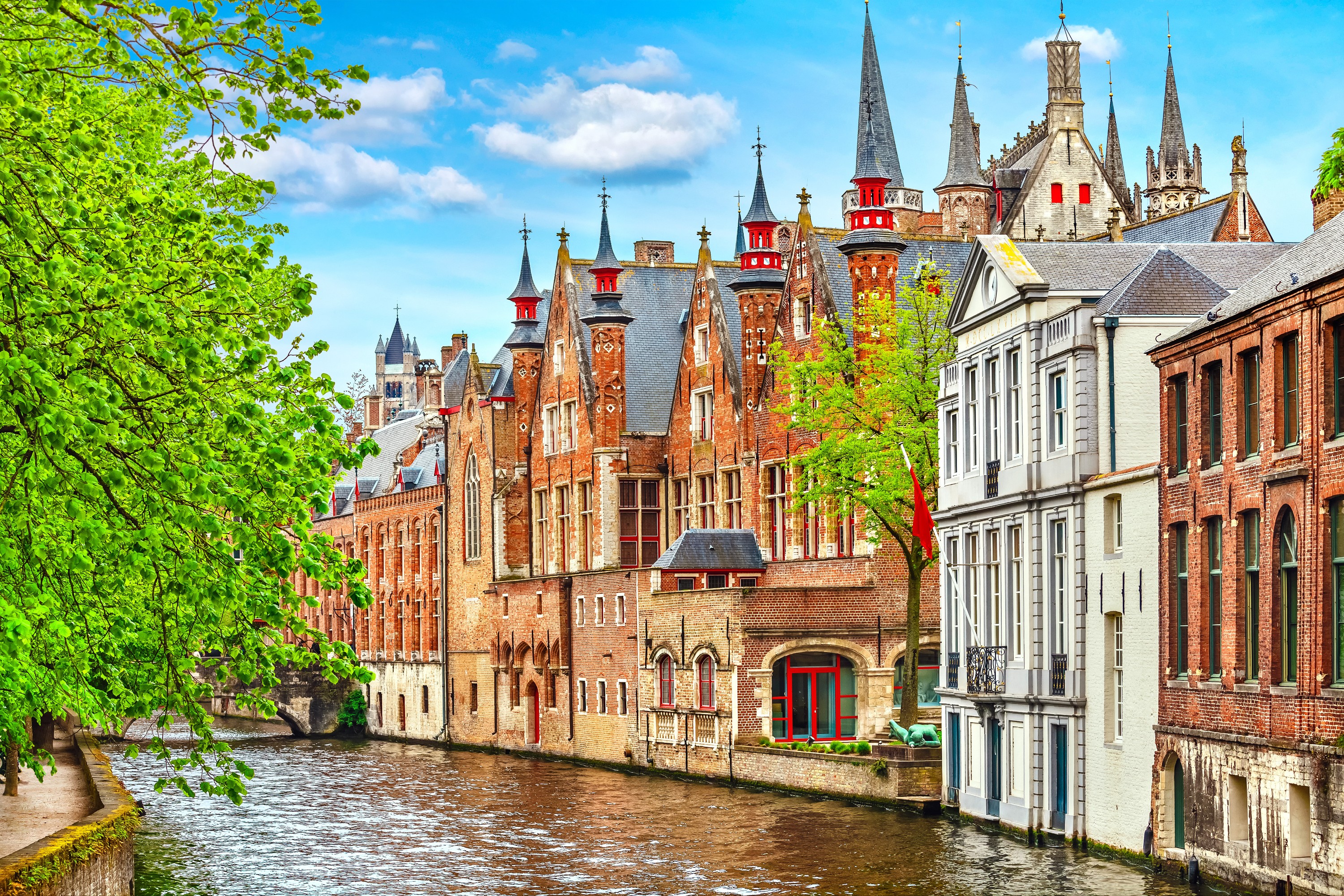 The Canals Of Bruges