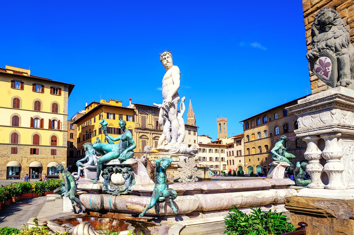 Piazza della Signoria and the Loggia dei Lanzi